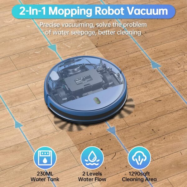 1bbf496a47f8410d9bf46ab705a2e036 Sweeping robot and mop combo, self-charging, slim