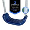 Sportspower Power Play Time Metal Swing Set with 2 Swings and Lifetime Warranty on Blow Molded Slide