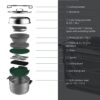 Stanley Base Camp Cook Set for 4 | 21 Pcs Nesting Cookware
