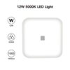 OREiN Bathroom Exhaust Fan with Light, 26W Bathroom Fan with LED Light