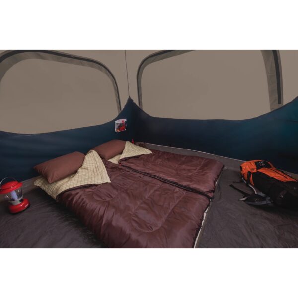 1dab0e075c414180a6444513f78ee199 Coleman 6-Person Cabin Camping Tent with Instant Setup, 1 Room, Gray