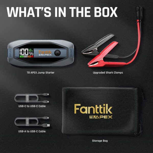 T8 APEX Jump Starter Standard Package and EVO 300 Portable Power Station