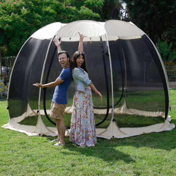 1e0a5b60b266430d839237ce6e575679 Screen House Room Camping 12x12 Ecru Instant Canopy
