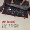 Coleman Skylodge 8-Person Instant Camping Tent, Blackberry