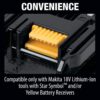 18V LXT Lithium-Ion Battery and Rapid Optimum Charger Starter Pack (5.0Ah) BL1850BDC2