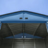 Arrow Select Steel Storage Shed, 10x14, Blue Grey