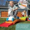 Unicorn Up & Down Roller Coaster Toy for Kids, Ride On Push Car, Indoor/Outdoor Playset, Toddler Ages 2 - 5 years old, Compact Storage, Max Weight 50 lb., Multicolor