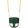 Eastern Jungle Gym Heavy Duty High Back Toddler Bucket Swing Seat, Green
