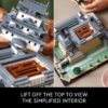 Architecture Landmarks Collection: Castle 21060 Building Set, Build & Display this Collectible Model for Adults, Fun Gift for Lovers of Japan, Famous Japanese Buildings, History and Travel