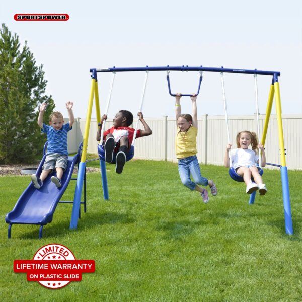 Sportspower Fun Outdoor My First Metal Swing Set