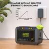 MARBERO 88Wh Portable Power Station 24000mAh Camping Solar Generator Lithium Battery