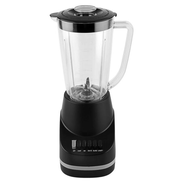 Mainstays 6 Speed Blender with 48 Ounce Jar, 360 Watt, Black, New
