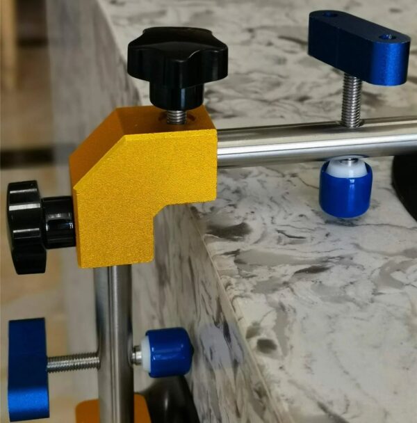 1f0420a6a0df4f2399d831d514091f4e Angle 90 Degree Countertop Seam Setter with 6" Suction Cup for Seam Joining & Leveling/Professional Countertop, granite . Stone, Marble Slab Installation. (2 PACK) (6" seam setter)