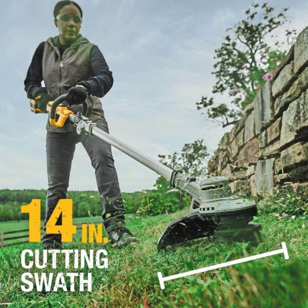 20V MAX Brushless Cordless Battery Powered String Trimmer Kit with (1) 5Ah Battery & Charger DCST922P1