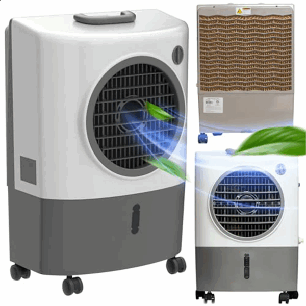 Open Box Hessaire Indoor/Outdoor Portable 500 Sq Ft Swamp Air Cooler