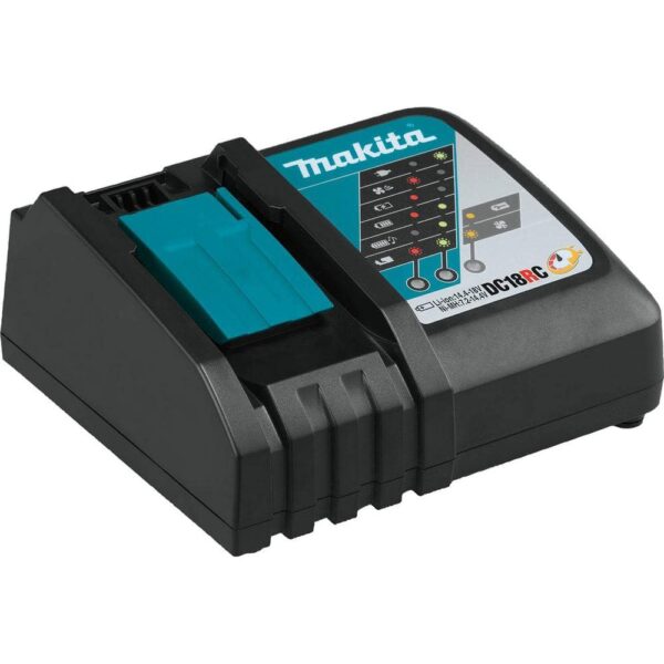 1fd51569b10048d3a94ea5992c42a05b 18-Volt LXT Battery and Rapid Optimum Charger Starter Pack (5.0Ah) with bonus 18V LXT Brushless Cut-Off/Angle Grinder BL1850BDC2XAG04
