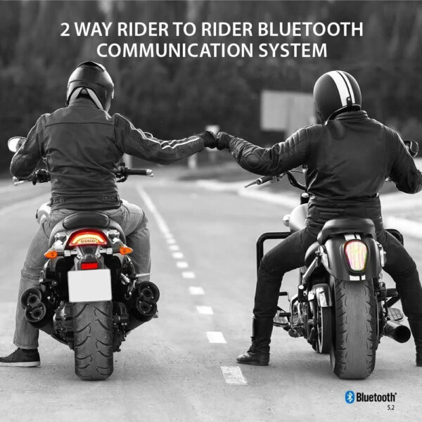 Cardo Spirit HD Motorcycle Bluetooth Communication Headset - Black, Single Pack