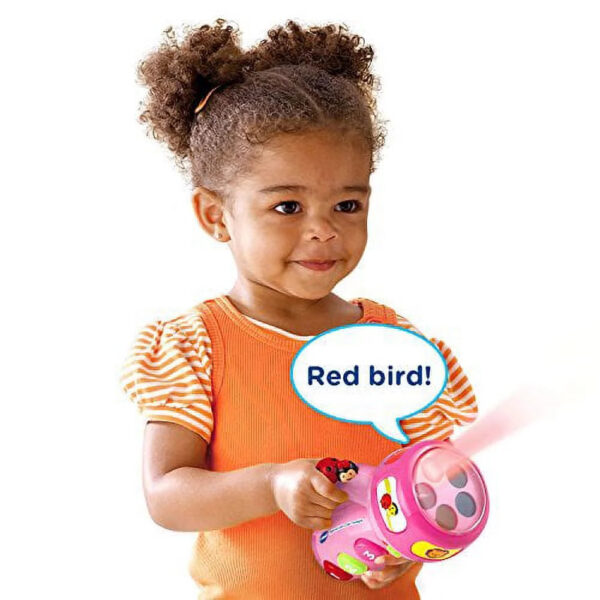 204e89db80684bf5ae605648794925eb VTech Spin and Learn Color Flashlight Electronic Learning Toy