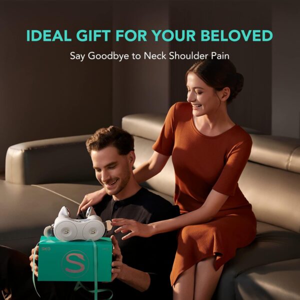 20594d3853904bbeba4580d3197b7ab7 Neck Massager, H7 Shiatsu Neck and Shoulder Massager with Heat to Relieve Deep Tissue Pain, Electric Kneading Massager