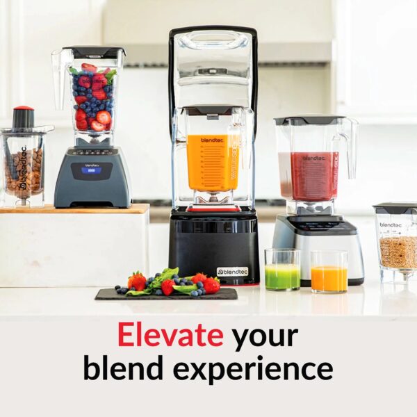2074dc762fee49d892a3032c6d1ce3b7 Blendtec Classic 575 Blender, 90 oz WildSide+, and 75 oz FourSide Blender Jar Bundle - Black