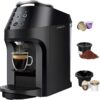 3-in-1 coffee machine, coffee and espresso machine combo for ground coffee