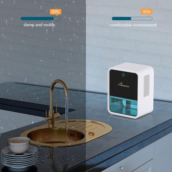 211cc78e19c747189abc42945592dfee Bedroom Dehumidifier 2.2L Water Tank with Hygrometer RGB LED Light