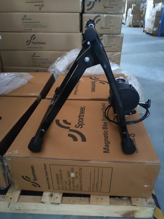 21c010640124425ca018674d8b115d50 Bike Trainer Stand Indoor Riding - Sportneer Magnetic Stationary Bicycle Exercise Stand with Noise Reduction Wheel, 6 Resistance Adjustable