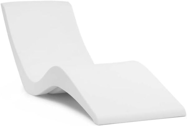 221b381472804f7a9b1ff4b5917ebef1 Classic White - in-Pool Chaise Lounger – Designed for Water Depths Up to 9” – Aqua Outdoors – Set of 2 – Compatible with All Pool Types - Poolside & Sun Deck Tanning