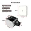 OREiN Bathroom Exhaust Fan with Light, 26W Bathroom Fan with LED Light
