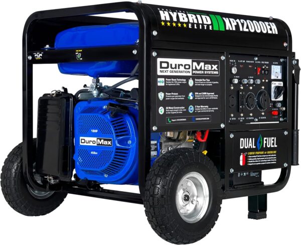 22ee7bd100364bdda95ab2a1cc69b38b XP12000EH Dual Fuel Generator – 12,000W Gas/Propane, 457cc 4-Stroke Engine, EPA/CARB Compliant