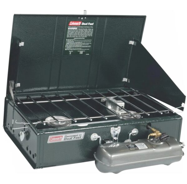 Coleman Guide Series Powerhouse Dual Fuel Gas Camping Stove, 2-Burner