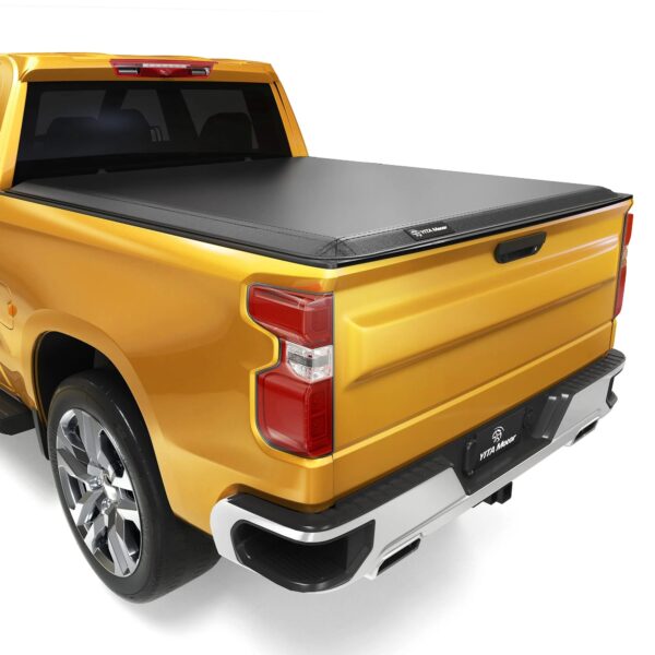 23505a77ac5749499f6edf0d18f839a9 YITAMOTOR Soft Tri-fold Truck Bed Tonneau Cover
