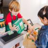 Melissa & Doug Fresh Mart Grocery Store Play Food and Role Play Companion Set