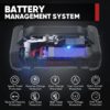 Starter with Air Compressor, 1500Amp 12V Portable Car Battery Booster Pack for Upto 7.0L Gas or 4.5L Diesel, 150 PSI Tire Inflator with Digital Screen, 24 Months Ultra-Long Standby