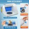 Autolock Spray Booth Kit with LED Lights & Filter System for Models, Crafts & More