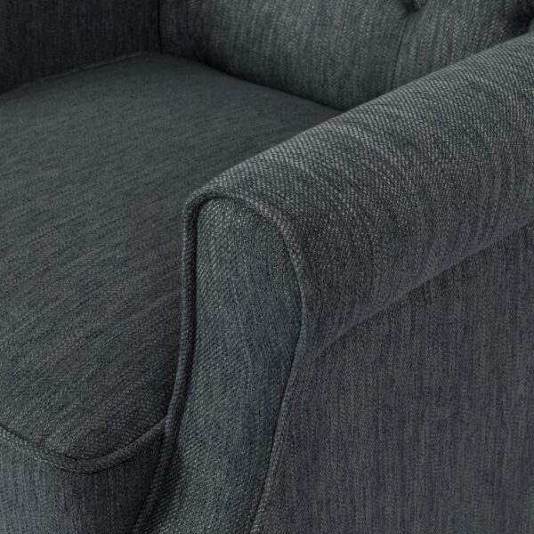 2526c7d95994459fbded29b7fb8c687c Breyon Contemporary Tufted Fabric Push Back Recliner