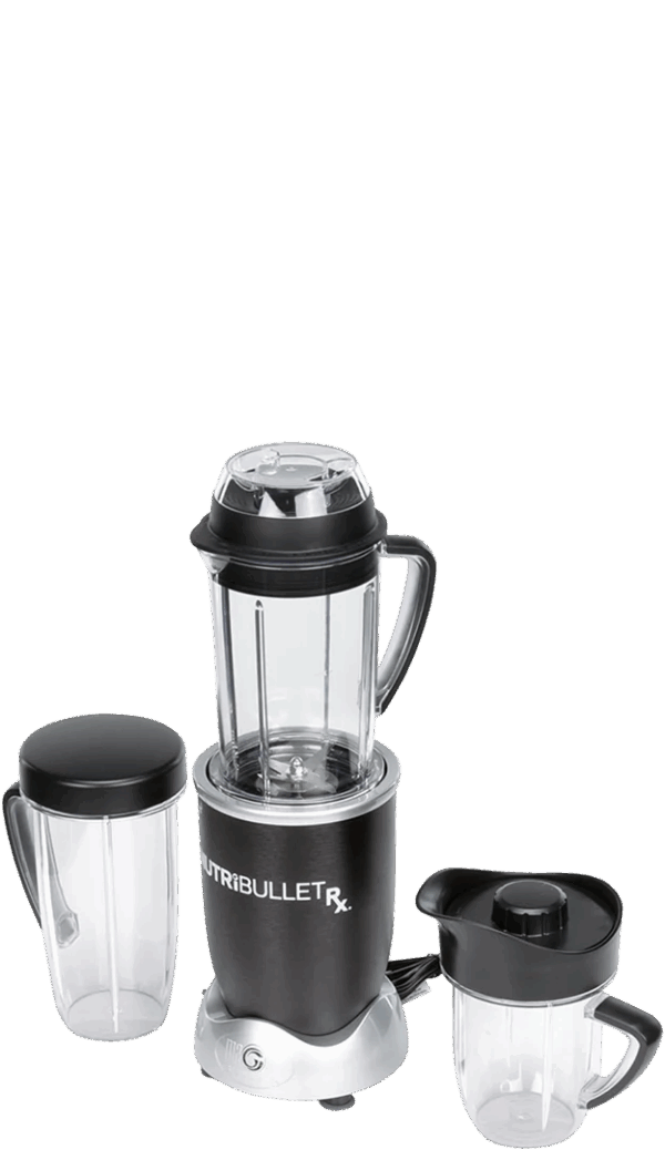 Magic Bullet Nutribullet RX Blender Smart Technology with Auto Start and Stop - 10 Piece Set