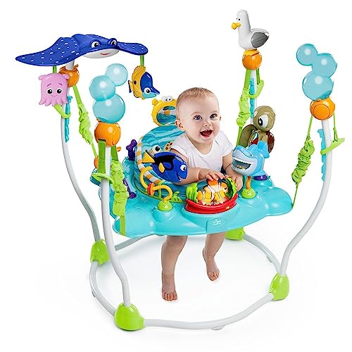 25aa7dbd1582473f97f557ffd0d50e8b Bright Starts Baby Finding Nemo Sea of Activities Baby Activity Center Jumper
