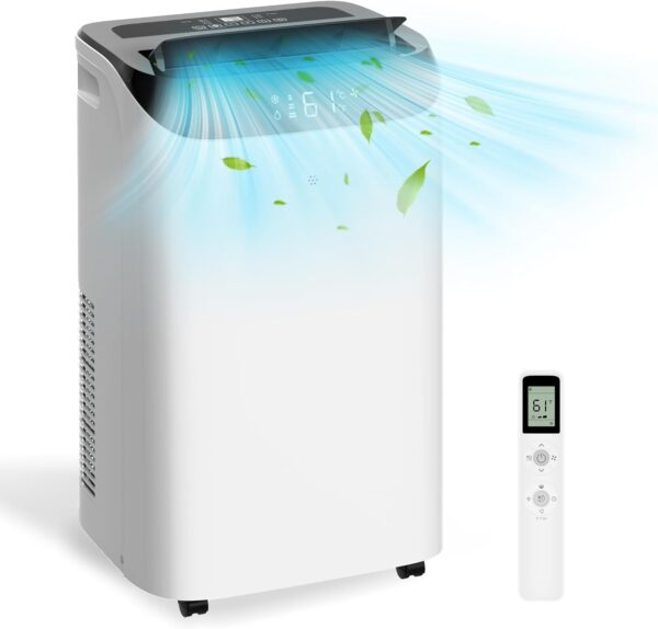 260bd8d3e0bb4a6bafc0107efa7ca912 Portable Air Conditioner Cools Up to 700 Sq.Ft, 3-IN-1 Energy Efficient Portable AC Unit with Remote Control & Installation Kits for Large Room, Campervan, Office, Temporary Space