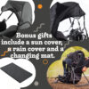 Luvdbaby Hiking Baby Carrier Backpack with Diaper Change Pad