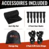 Asinking 21 Cubic Feet Waterproof Car Roof Bag