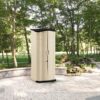 Rubbermaid Vertical Resin Weather Resistant Outdoor Storage Shed