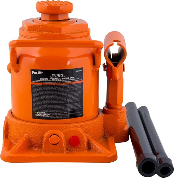 272ae86a49fa48ef97a839381987c06b 20 Ton Shorty Hydraulic Bottle Jack - Portable Car Jack 40000 Lbs Capacity with Pump Handle for Car Sedans SUV