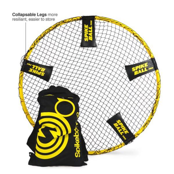 Spikeball Portable Tournament Pro Edition Kit w/ Playing Net & Balls