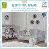 Dream On Me 2-in-1 Breathable Twilight 5" Spring Coil Crib and Toddler Bed Mattress