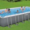 Bestway Oval Above Ground Pool Set (10' x 6'7" x 33")| Includes Filter Pump & ChemConnect Dispenser