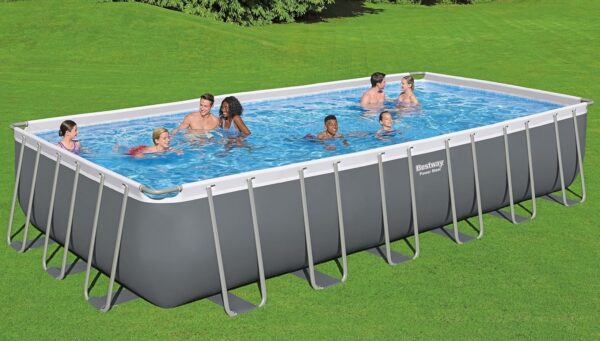27b23f09b82d4dd4932d3cec64173a30 Bestway Oval Above Ground Pool Set (10' x 6'7" x 33")| Includes Filter Pump & ChemConnect Dispenser