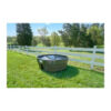 Rubbermaid FG424500BLA Stock Tank, 150 Gal Capacity, Plastic, Black