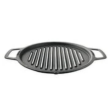 Solo Stove Bonfire Grill Top and Hub Cooking System , Cast Iron Grate, Addition for Bonfire Fire Pit, Weight: 20 lbs, Diameter: 17.5"