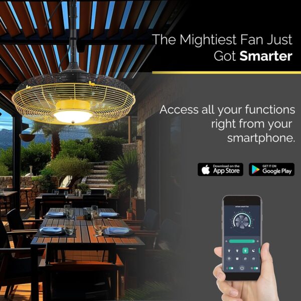 28ce70deca59469f95ae6c6e521f195f Outdoor Ceiling Fan with Light, Plug in Ceiling Fan with Remote, Gazebo Fans Outdoor Hanging for Patios Waterproof, Wet Rated Hanging Fan with App Control
